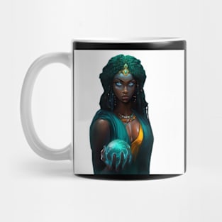 Black African goddess Mug